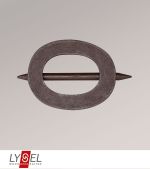 braun Vorschau Lysel - Raffhalter Oval #1W in Braun braun
