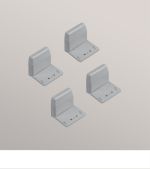 grau Vorschau Befestigungswinkel Cosiflor #0L grau