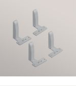 grau Vorschau SET Glasleistenwinkel Cosiflor - ALT #0L grau