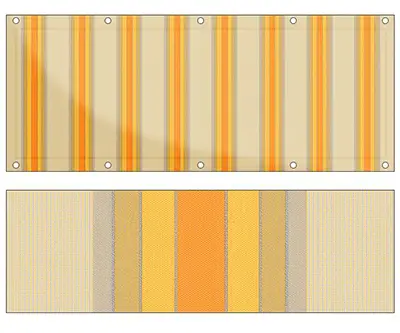 Design Balkon Sichtschutz bu-G778 (Balkon Sichtschutz)