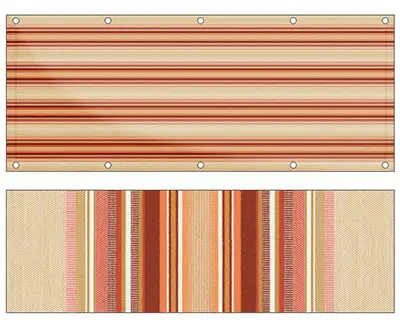 Design Balkon Sichtschutz bu-R230 (Balkon Sichtschutz)
