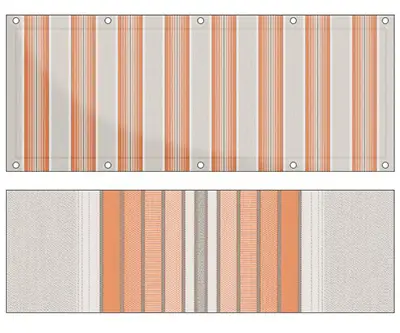 Design Balkon Sichtschutz bu-R259 (Balkon Sichtschutz)