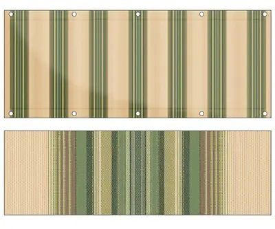 Design Balkon Sichtschutz bu-R532 (Balkon Sichtschutz)