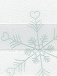 Plissee Snowflakes Screenlight 6901.4170 Detailansicht