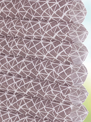 Stoff Plissee Maßanfertigung Comb Cloth pyramid 11.707