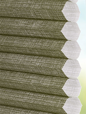 Stoff Plissee Maßanfertigung Comb Cloth weave 89.377