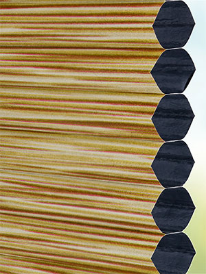 Stoff Plissee Maßanfertigung Comb Cloth wood 02.777