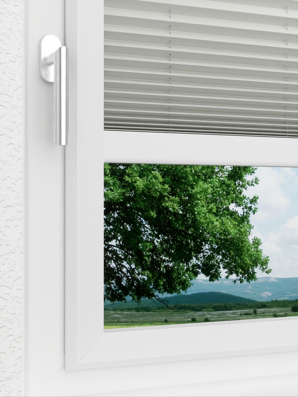 Detailansicht LYSEL HOME Plissee 201A Aralia BO