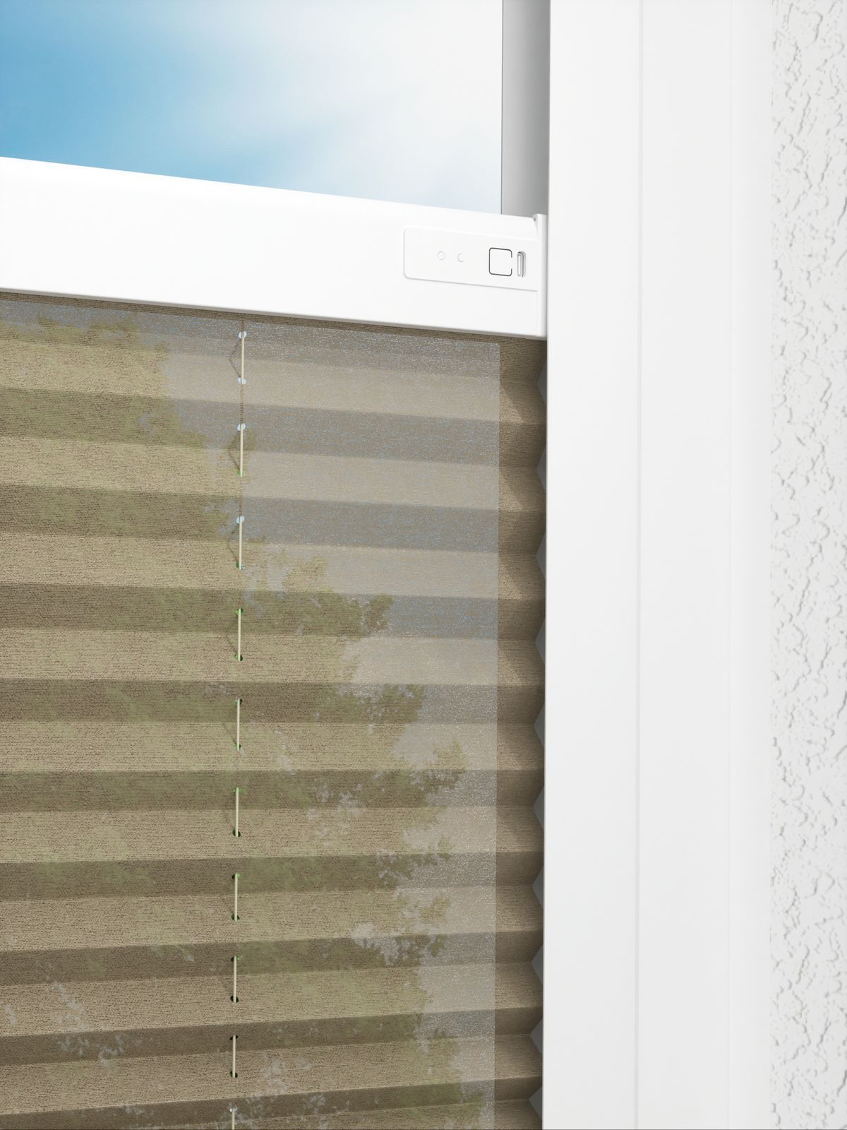 Detailansicht LYSEL HOME Plissee 111A Calluna