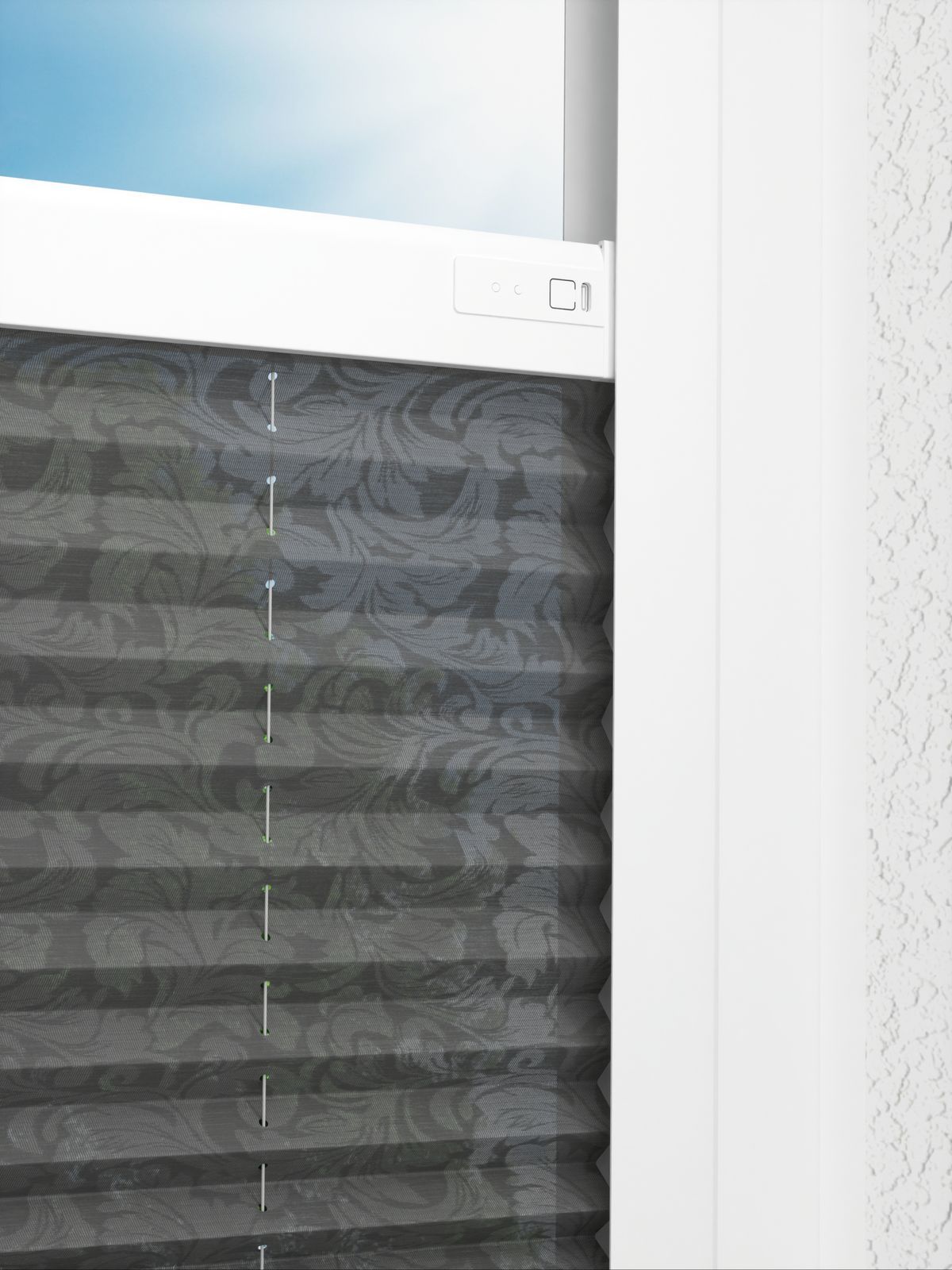 Detailansicht LYSEL HOME Plissee 431A Farne