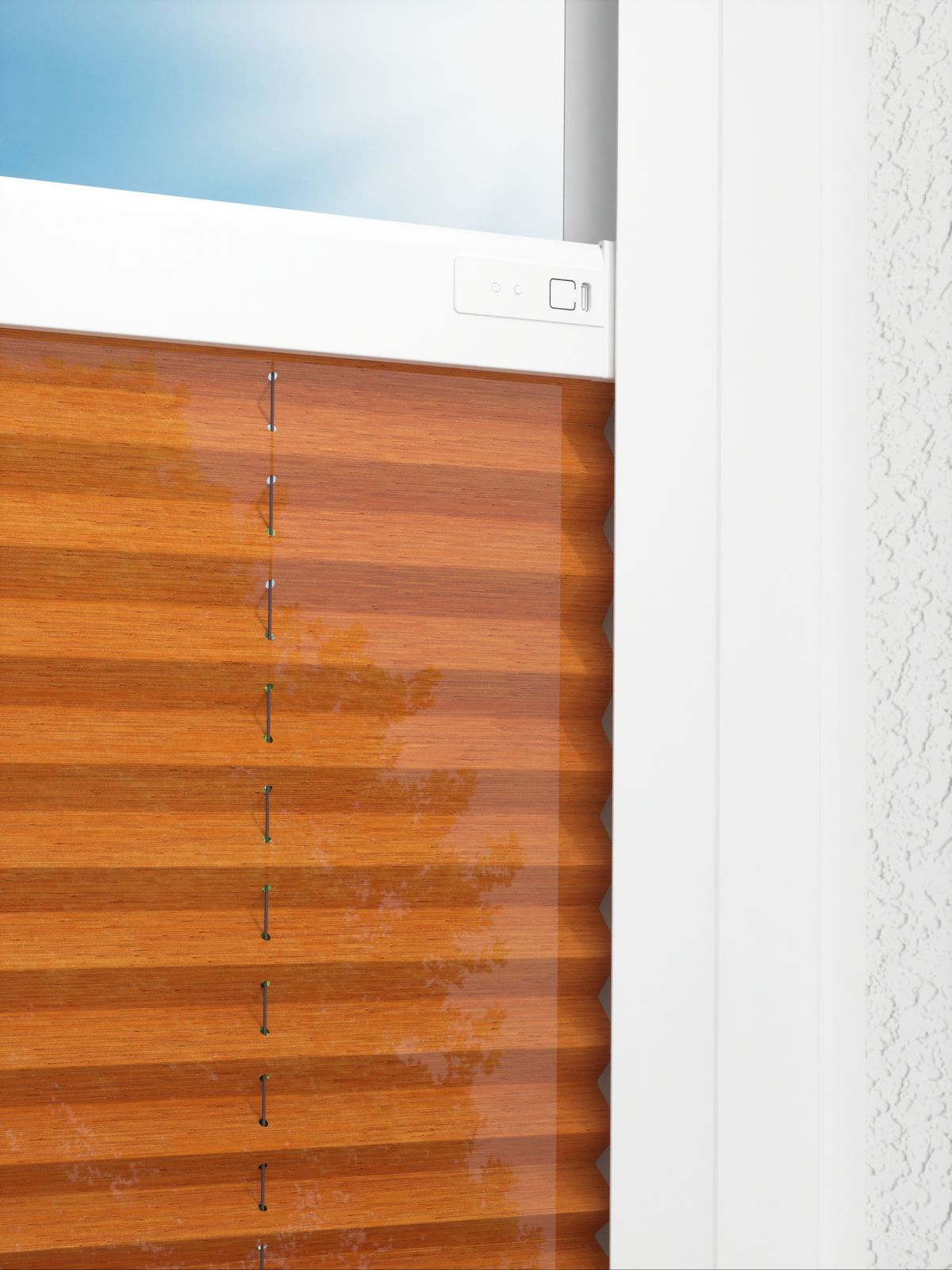Detailansicht LYSEL HOME Plissee 415A Sensitivo