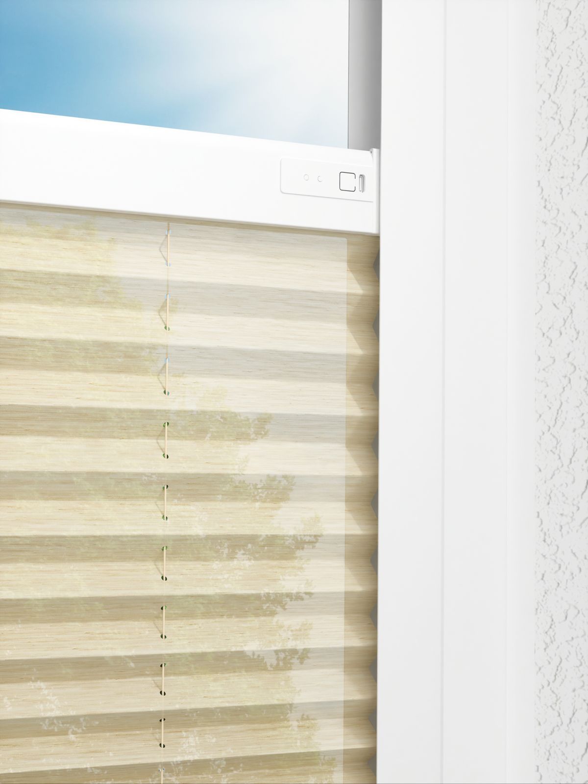 Detailansicht LYSEL HOME Plissee 319A Sensitivo