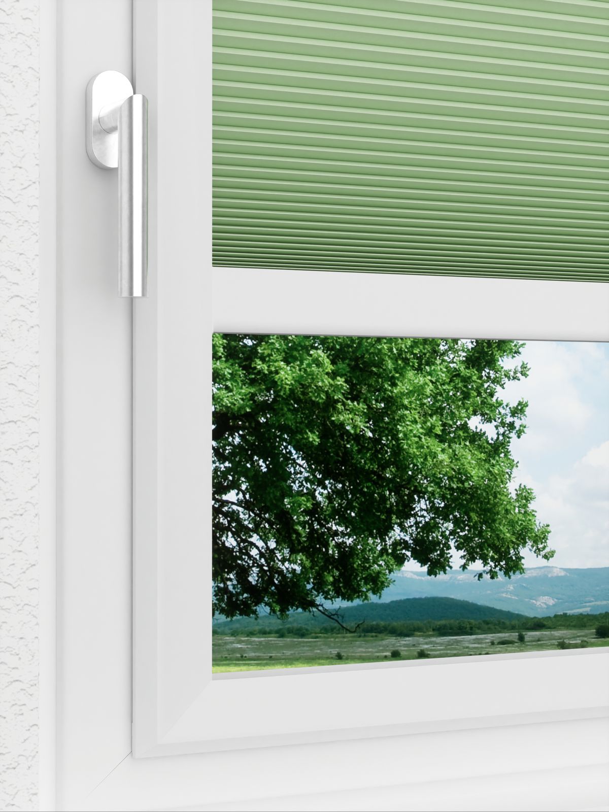 Detailansicht LYSEL HOME Plissee 021A Nana BO Wabe