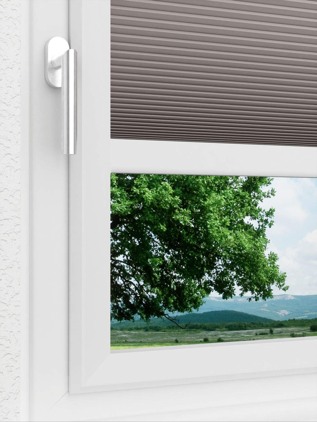 Detailansicht LYSEL HOME Plissee 040A Nana BO Wabe