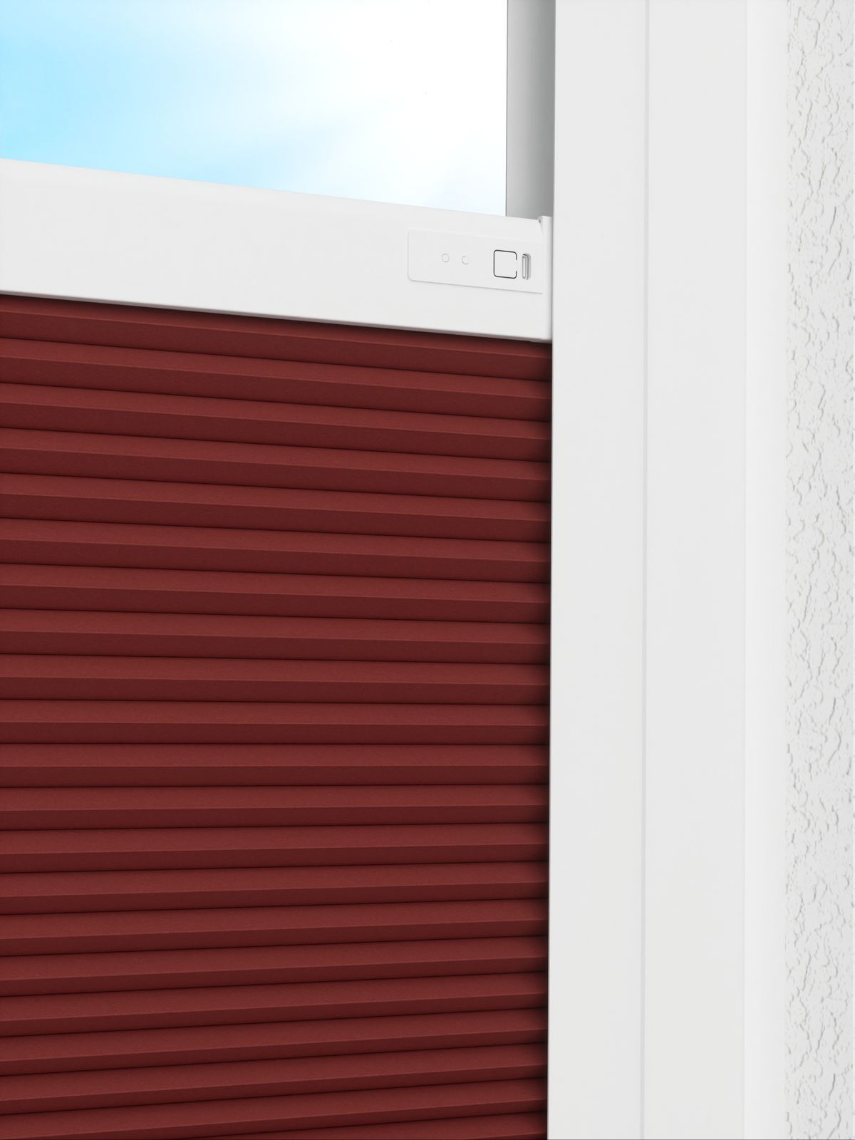 Detailansicht LYSEL HOME Plissee 022A Nana BO Wabe