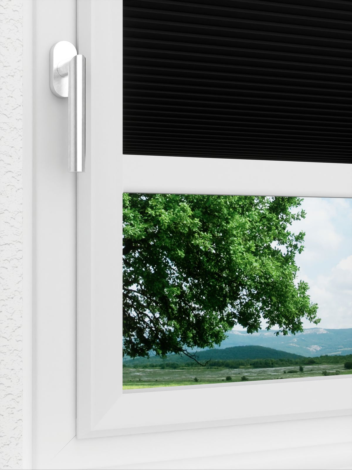 Detailansicht LYSEL HOME Plissee 032A Alba LI Wabe