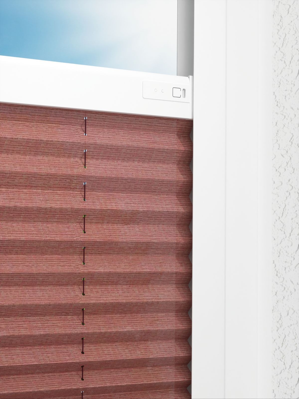Detailansicht LYSEL HOME Plissee 426A Light Mix