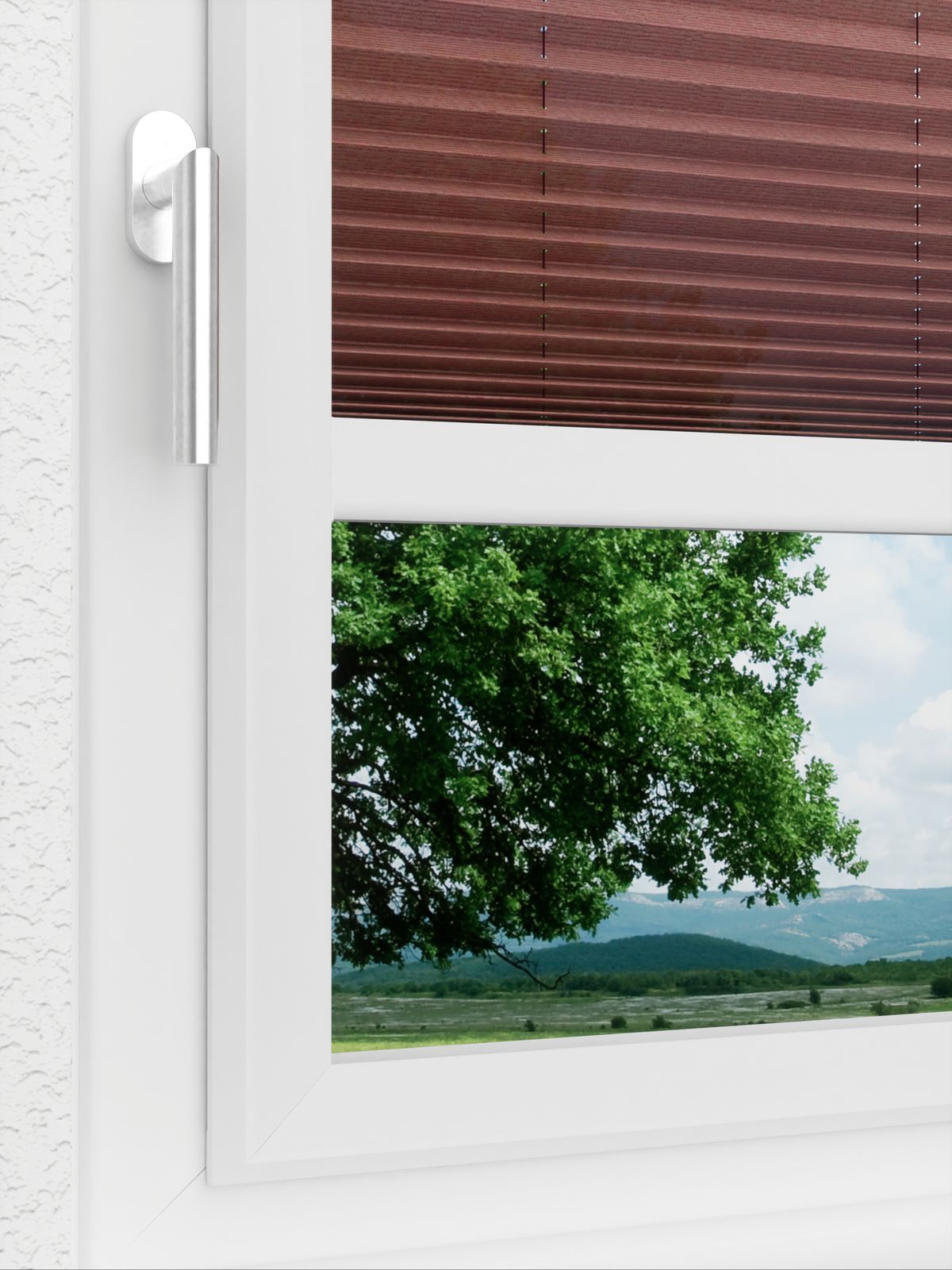Detailansicht LYSEL HOME Plissee 426A Light Mix