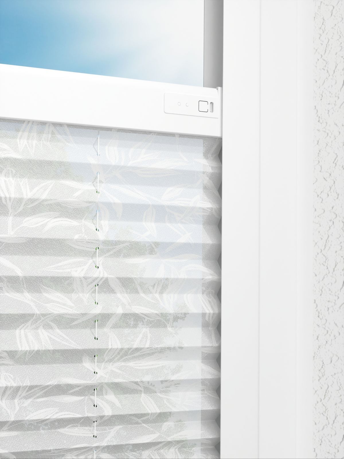 Detailansicht LYSEL HOME Plissee 329A Little Flowers