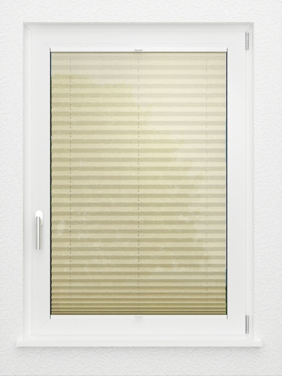 Detailansicht LYSEL HOME Plissee 424A Jute Blop