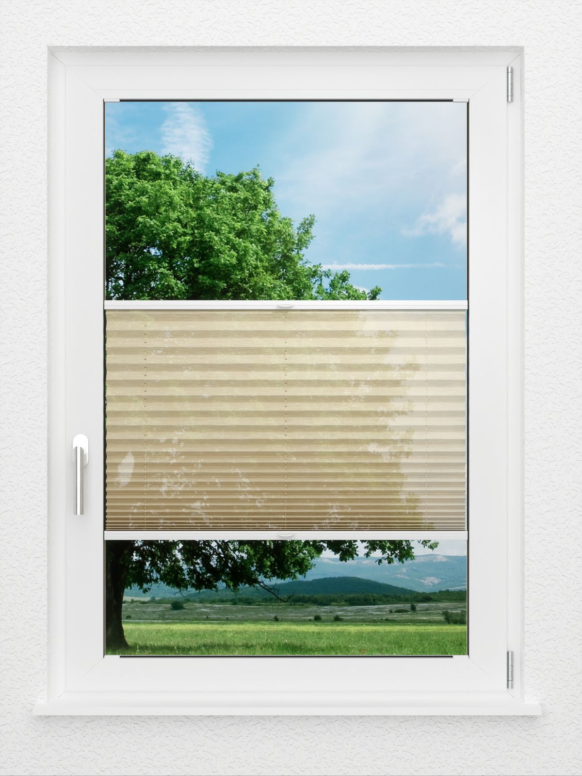 Detailansicht LYSEL HOME Plissee 319A Sensitivo