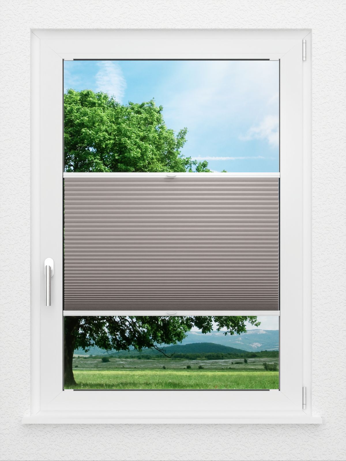 Detailansicht LYSEL HOME Plissee 040A Nana BO Wabe