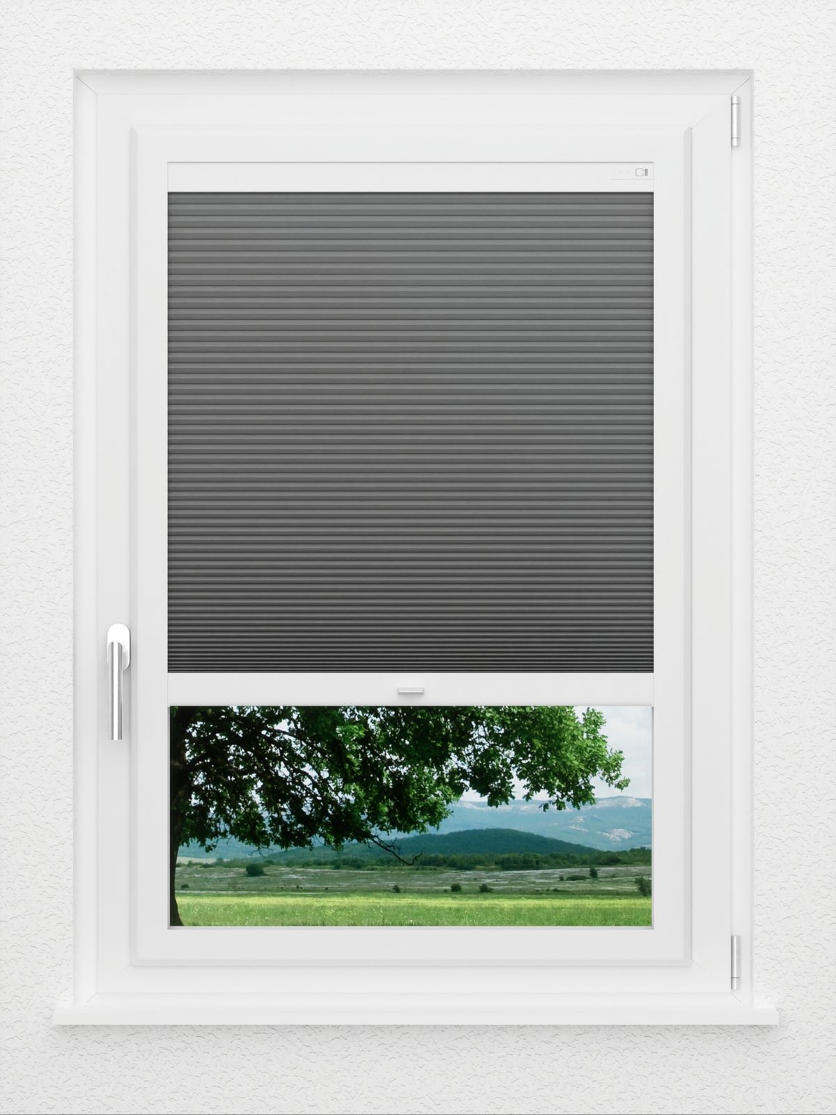 Detailansicht LYSEL HOME Plissee 007A Alba LI Wabe