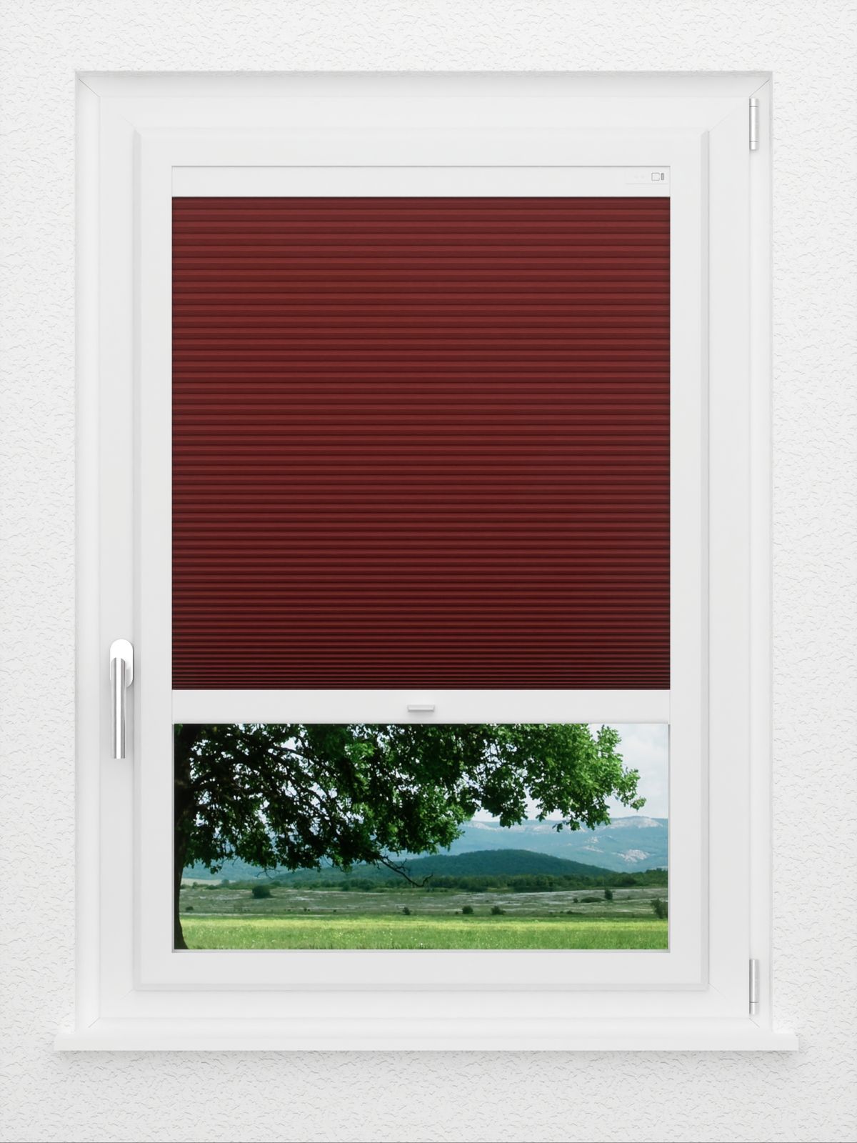 Detailansicht LYSEL HOME Plissee 028A Alba LI Wabe