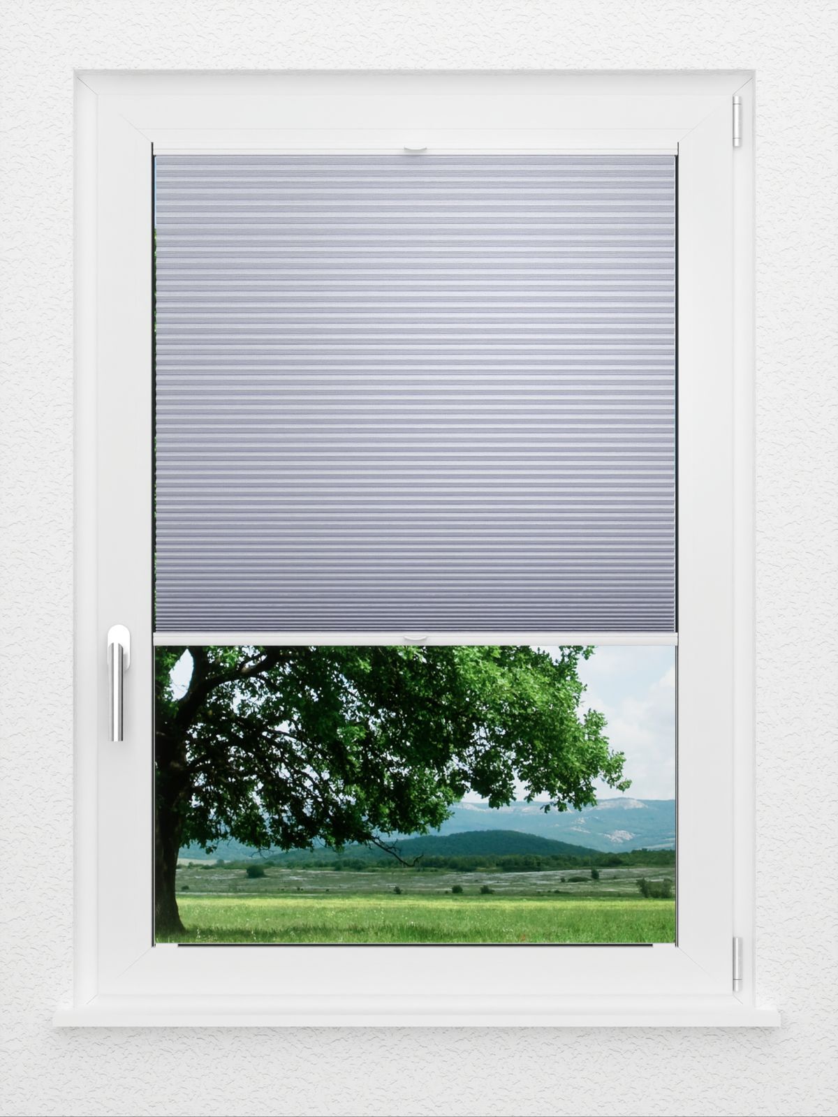 Detailansicht LYSEL HOME Plissee 312A Lanea BO Wabe