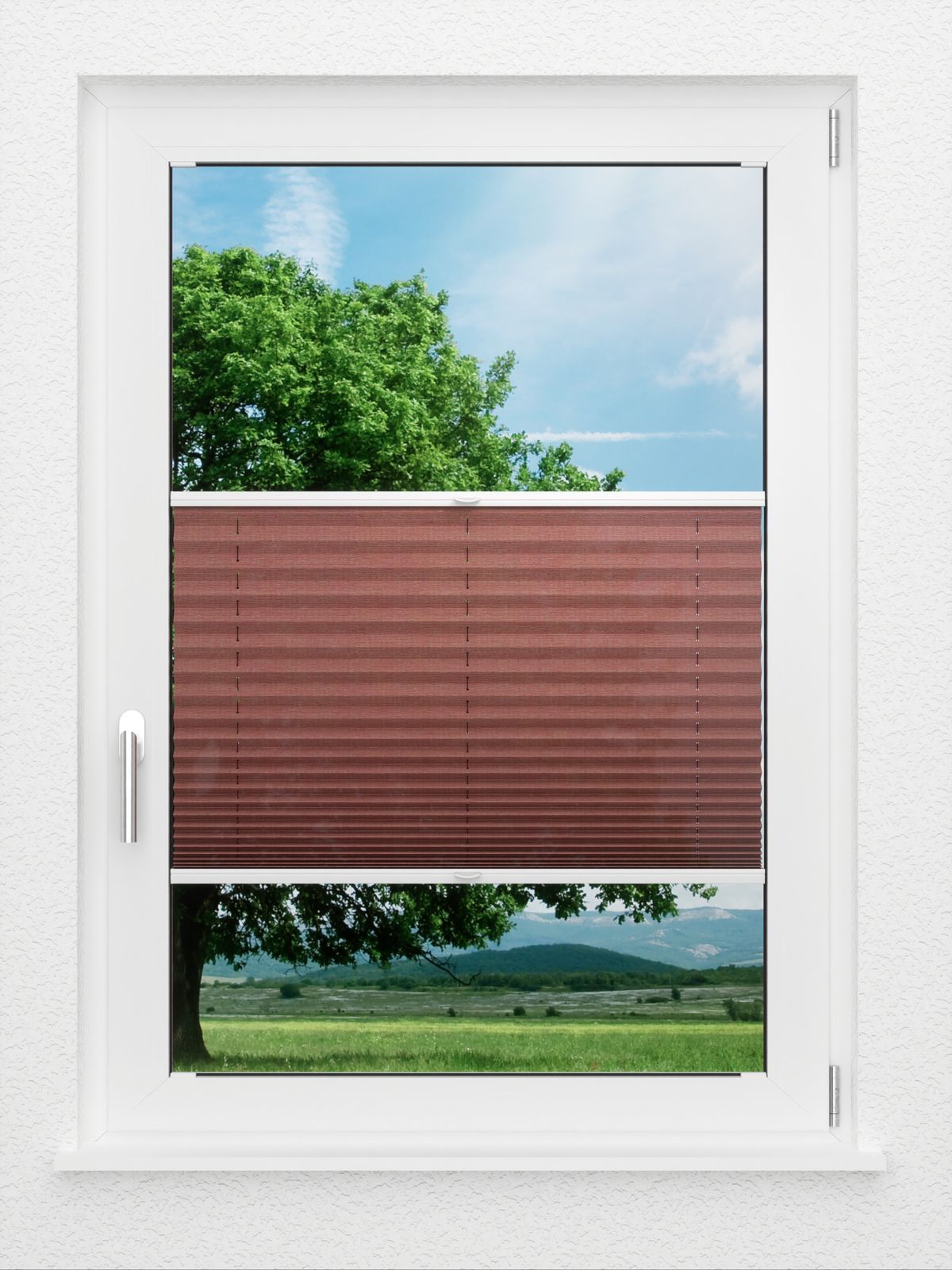 Detailansicht LYSEL HOME Plissee 426A Light Mix