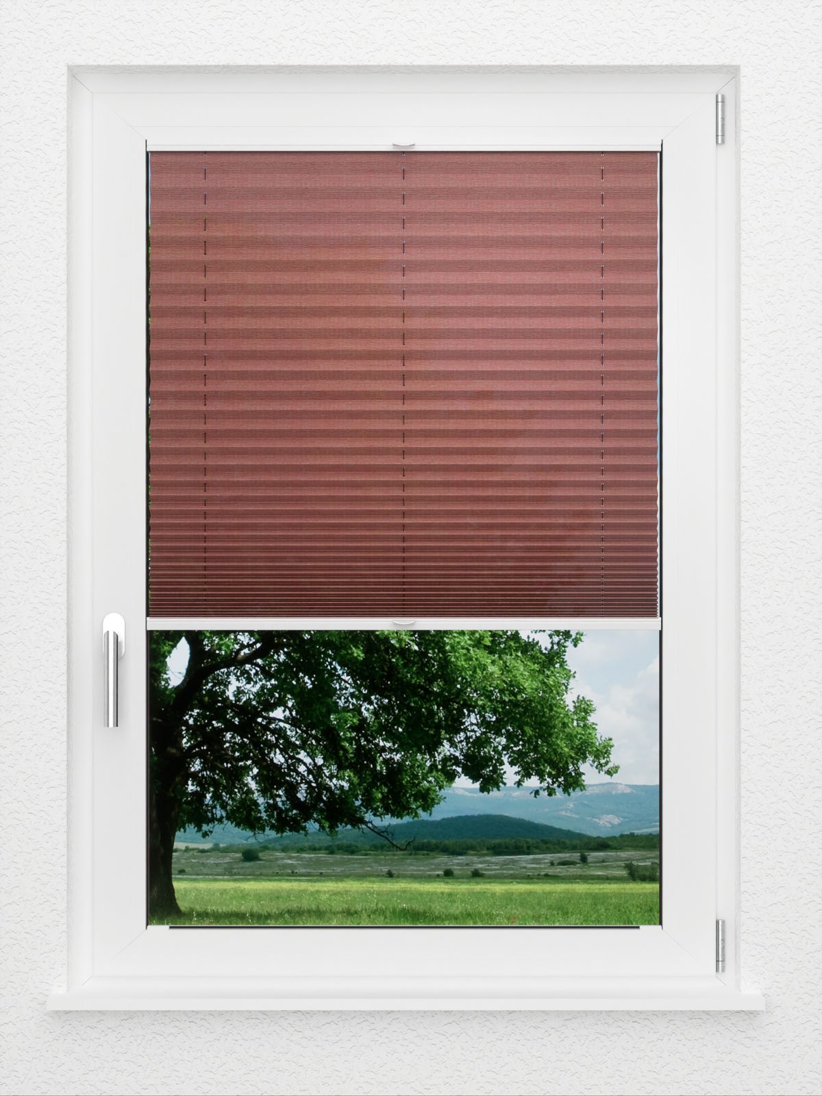 Detailansicht LYSEL HOME Plissee 426A Light Mix