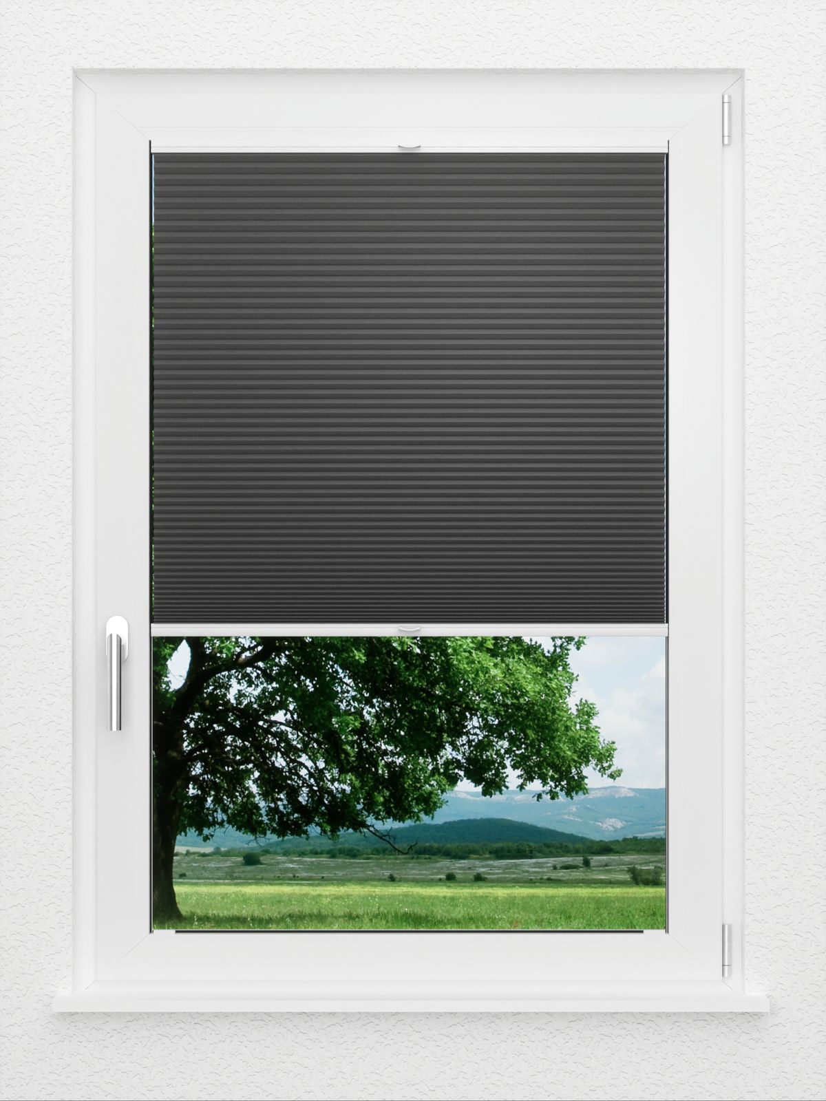 Detailansicht LYSEL HOME Plissee 310A Grid Wabe