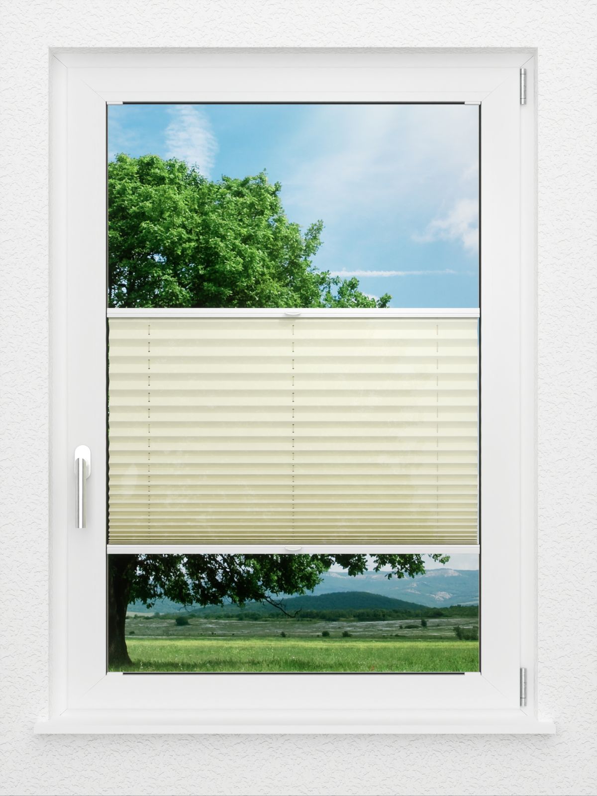 Detailansicht LYSEL HOME Plissee 337A Tuscano