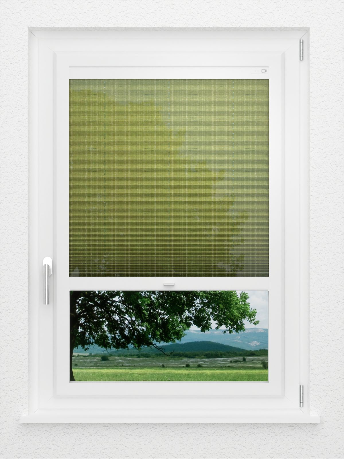 Detailansicht LYSEL HOME Plissee 436A Fine Tissue