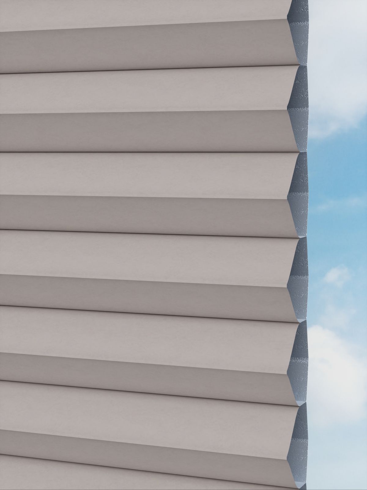 Detailansicht LYSEL HOME Plissee 040A Nana BO Wabe