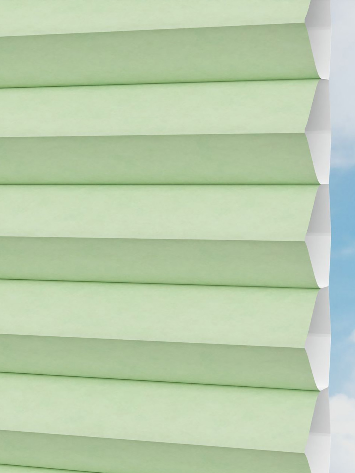 Detailansicht LYSEL HOME Plissee 027A Alba LI Wabe