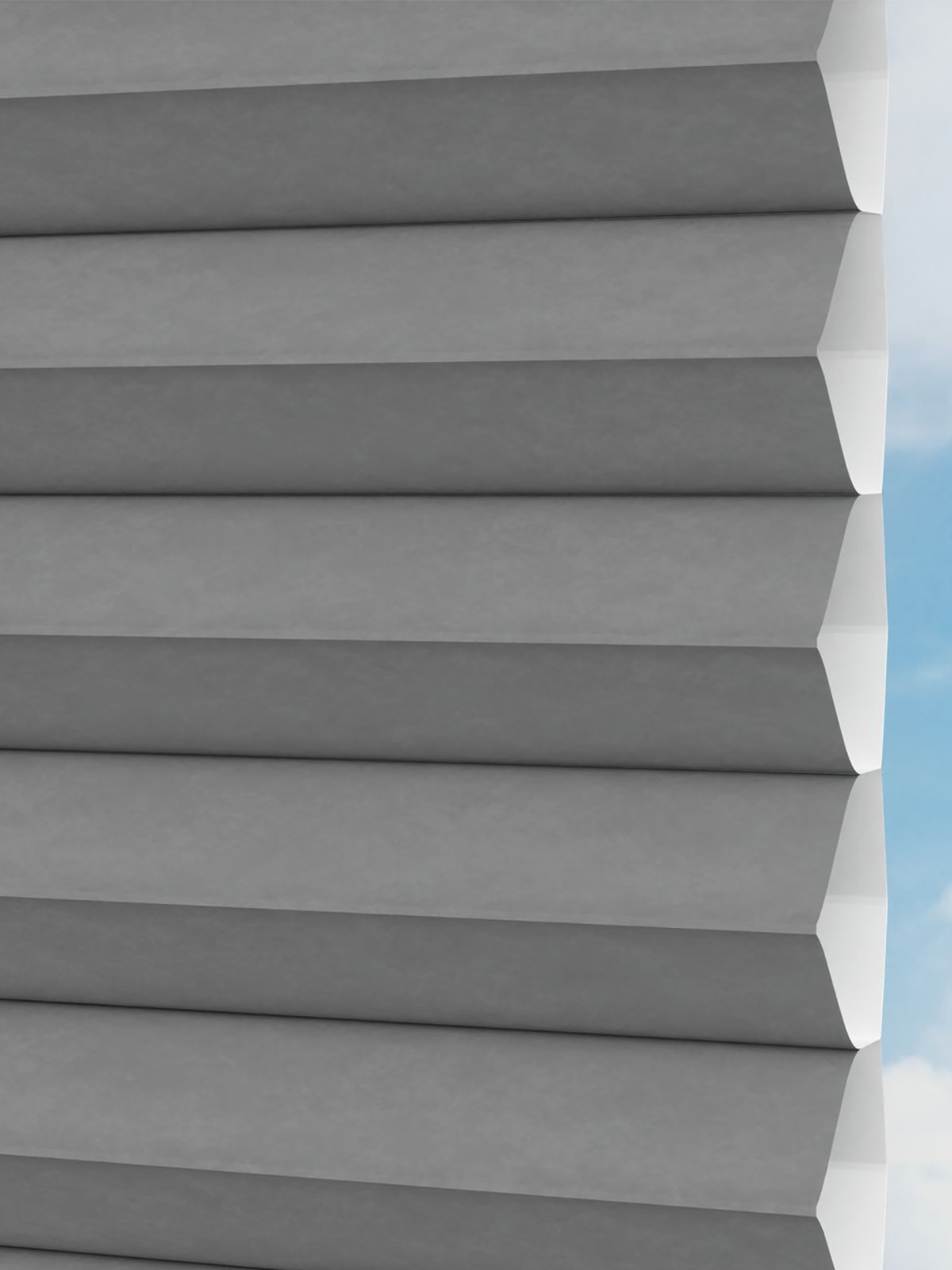 Detailansicht LYSEL HOME Plissee 007A Alba LI Wabe