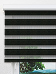 Simply Doppelrollo Kuma 805217L Fensteransicht