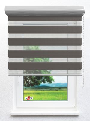Simply Doppelrollo Zoe 703692L Fensteransicht