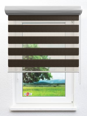 Simply Doppelrollo Zeena 703699L Fensteransicht