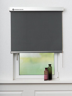 Verdunkelungsrollo Miram 5508.4628w Fensteransicht