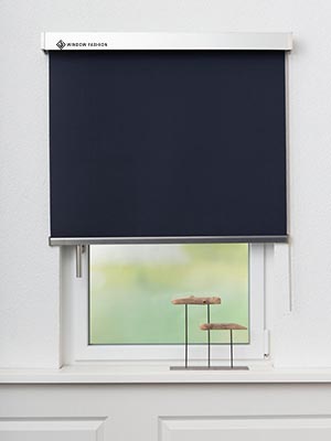 Verdunkelungsrollo Miram 5505.4626 Fensteransicht