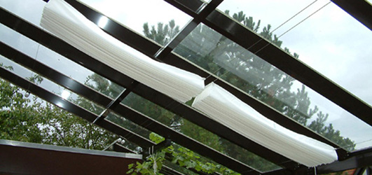 Messanleitung für Seilspannsegel und Outdoorplissees von Heimtextilien.com